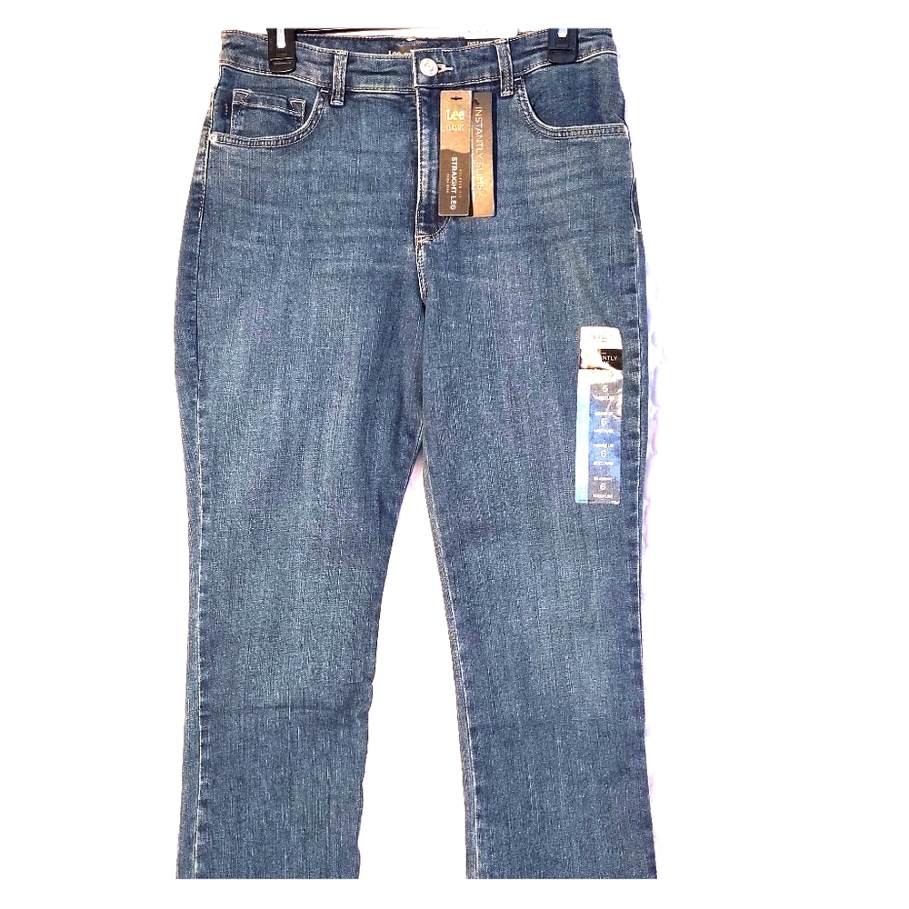 Sz 6 Lee Classic Jeans Straight Leg NWT